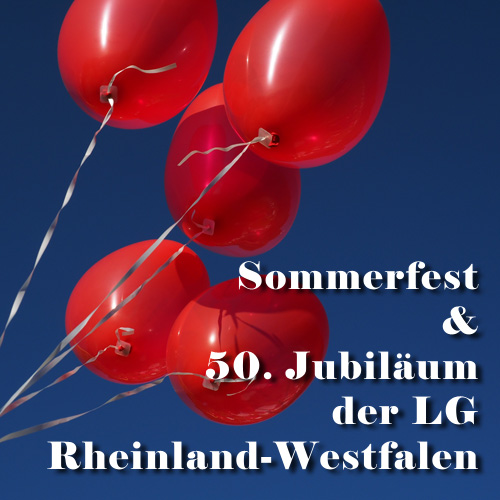 Sommerfest und 50. Jubiläum der LG NRW